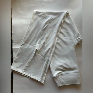 NOV white athletic flare pants